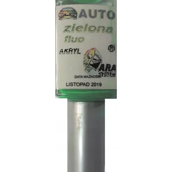 barva a nátěr na dřevo FLUORESCENČNÍ ZELENÝ LAK OPRAVNÁ TUŽKA LAK BARVA 10 ML ARA