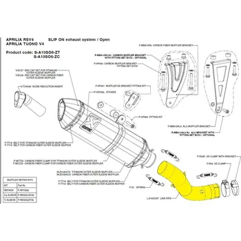 Motodíl LINK PIPE TI L-A10SO6T