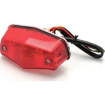 Chromované zadní světlo Bihr Mini-Lucas P21 s homologací CE - 5W/12V 7A999R0S2B