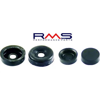 Brzda pro motocykl Sada těsnění brzdové pumpy RMS 225140050 (8 kusů pro 2 brzdové válce) 225140050