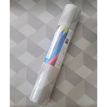 Fototapeta Tapeta na zeď geometrická, 3D efekt, čtverce, kosočtverce, 7180216-21