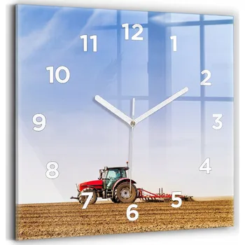 Hodiny Nástěnné hodiny Wallfluent žluté 30 cm