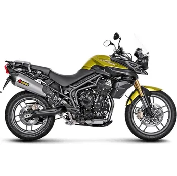 homologovaná výfuková koncovka, řada Slip-On Line (Titanium), Akrapovič TRIUMPH Tiger 800 XR/XRt/XRx ABS 2015-2016