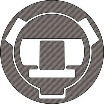 Motodoplněk Ochranné nálepky na víčko nádrže PUIG X-TREME 8383C karbonový vzhled BMW G 310 GS 2017-2019