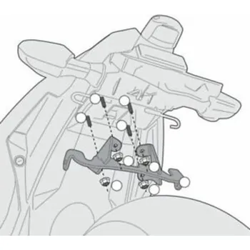 Motodíl montážní kit, KAPPA 4108KIT