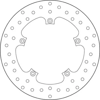 Brzdový kotouč Brzdový kotouč BREMBO 68B407A8 fix PEUGEOT Satelis 400 2007-2012