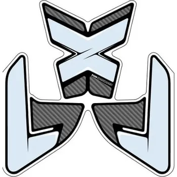 Tankpad PUIG SPECIFIC 3716C karbonový vzhled s boční částí BMW F 750 GS 2018-2019