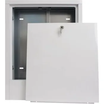 rozdělovač topení Skříň rozdělovače na omítku 9-10 okruhů 810 mm