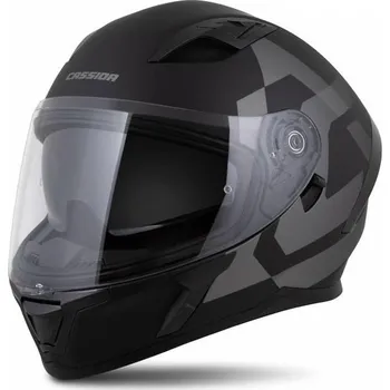 Helma na motorku Přilba Orbit Grind, CASSIDA (černá matná/šedá) 2026 XS (53 až 54 cm)