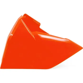 boční kryt vzduchového filtru levý KTM, RTECH (oranžový) KTM SX 85 2018-2021