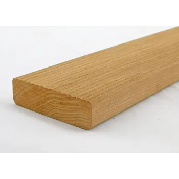 Sauna Lavičková prkna (profil saunový) 25 x 85 x 3000 mm OSIKA Thermo AA (6ks), oboustranné (vroubky/hladké)