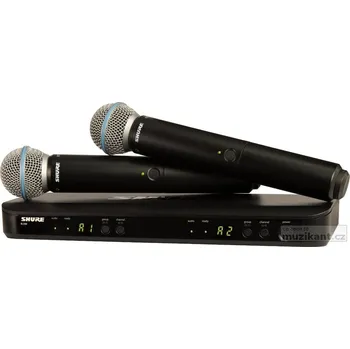 Mikrofon Shure BLX288E/B58 H8E + prodloužená záruka 3 roky