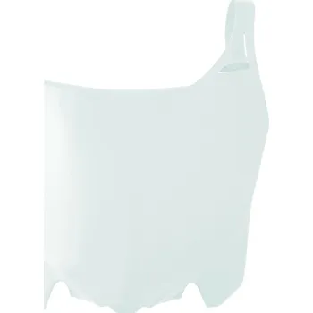 čelní číslová tabulka Honda, RTECH (bílá) HONDA CRF 450 R 2013-2016