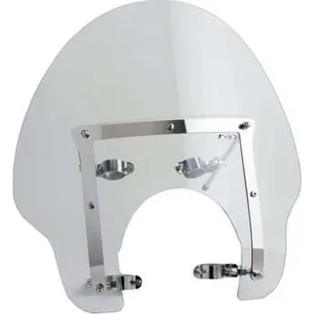 Plexi štít CUSTOMACCES AMERICA II CA0024W průhledný CA0024W