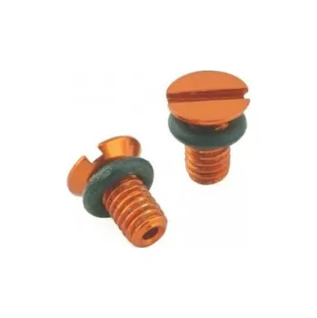 Šroub pro odvzdušnění FF K-TECH WP 111-030-030O oranžová (pár) 111-030-030O