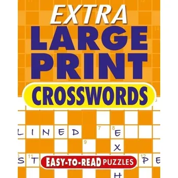 Kniha Extra Large Print Crosswords - Saunders, Eric