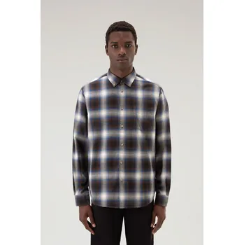 KOŠILE WOOLRICH LIGHT FLANNEL SHIRT HOMBRE GREY