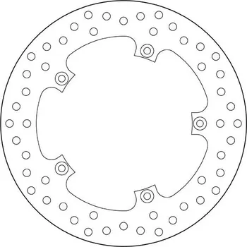 Brzdový kotouč Brzdový kotouč BREMBO 68B40751 fix PEUGEOT Satelis 250 2006-2011