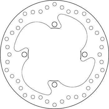 Brzdový kotouč Brzdový kotouč BREMBO Oro Fix - 68B40782 KAWASAKI KLX 450 R 2007-2019