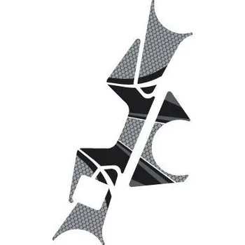 Ochranné nálepky na "brýle" PUIG RADIKAL 9660U šedá SUZUKI SV 650 (S) 2018-2019