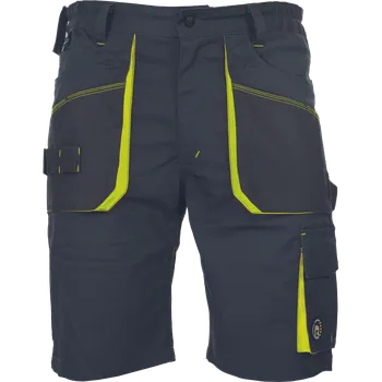 pracovní kraťasy CERVA EMERTON STRETCH šortky Barva: antracit-žlutá, Velikost: 60 18355_74