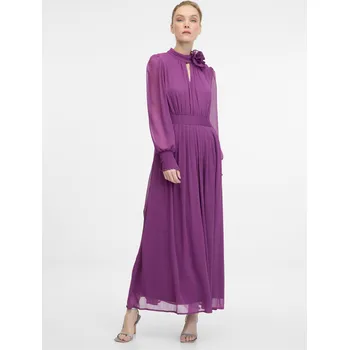 Dámské šaty Fialové dámské maxi šaty ORSAY - Dámské Orsay fuchsiová 3284128
