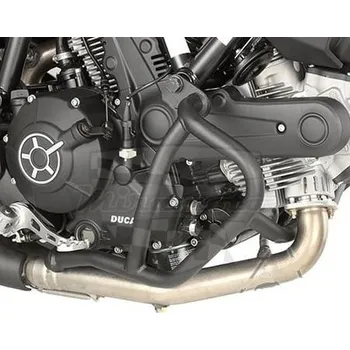 ochranný padací rám, KAPPA (černý) DUCATI Scrambler 800 2015-2018