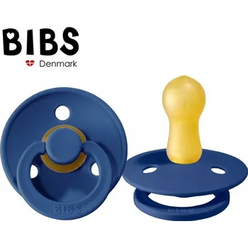 dudlíky Kulatý gumový Dudlík Bibs 0 +