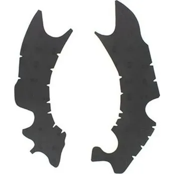 Protiskluzové kryty rámu VIBRAM M7340N Off-Road černá YAMAHA YZ 450 F 2014-2017