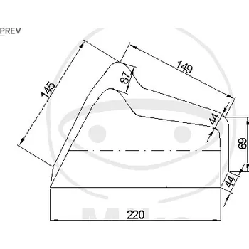Krycí plachta JMP modro/stříbrný HONDA CB 500 X 2013-2016