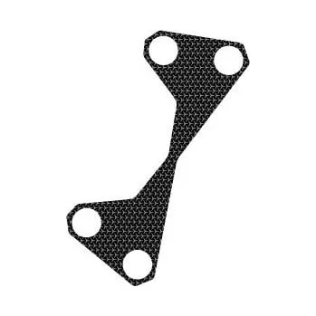 Ochranné nálepky na "brýle" PUIG NAKED 7418U šedá KAWASAKI Z 750 (S) 2005-2012