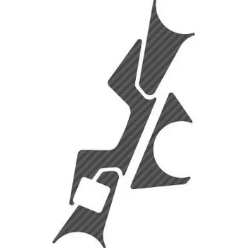 Ochranné nálepky na "brýle" PUIG X-TREME 9661C karbonový vzhled 9661C