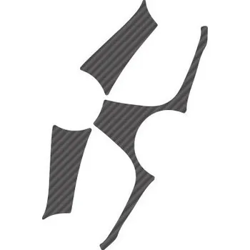 Ochranné nálepky na "brýle" PUIG X-TREME 4574C karbonový vzhled 4574C