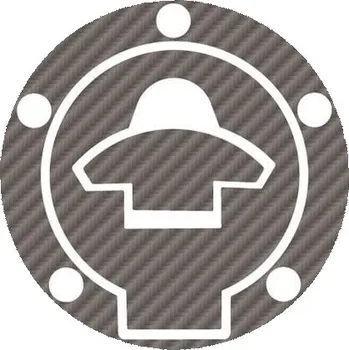 Ochranné nálepky na víčko nádrže PUIG X-TREME 8413C karbonový vzhled 8413C