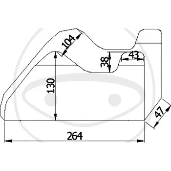 Motodoplněk Krycí plachta JMP modro/stříbrný HARLEY DAVIDSON VRSCA V-Rod 1130 2002-2006