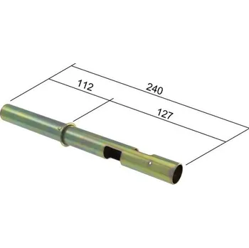 Trubka plynu RMS 184080710 184080710