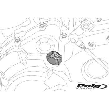 Zátka oleje PUIG 1292A modrá M20x2,5 HONDA CB 600 F Hornet (S ABS) 1998-2013