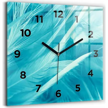 Hodiny Nástěnné hodiny Wallfluent modré 30 cm