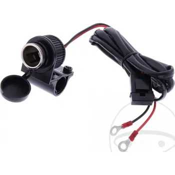 Cigarette socket power take off JMT 50210 with handlebar mount 12V 50210