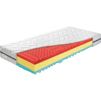 Matrace BENAB ZERO SPORT&ACTIVE 22 HR matrace s antibakteriální pěnou 90x190 cm Pratelný potah ALGUA SPIRULINA