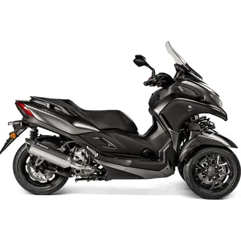 homologovaná výfuková koncovka, řada Slip-On Line (SS), Akrapovič YAMAHA MWD 300 Tricity ABS 2020-2020