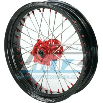 Kolo kompletní přední 3,50x17" (červený náboj / černý ráfek) - Honda CRF250L + CRF250M / 12-16 ZWW2711511