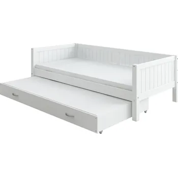 Dětská postel Nábytek PEGAS s.r.o. Postel s přistýlkou Romantic 446 bílá