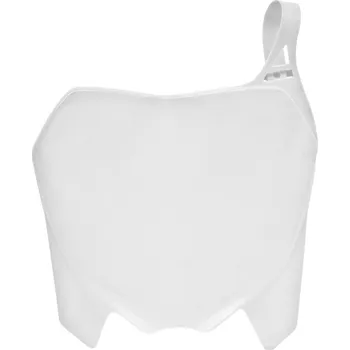 Auto-moto čelní číslová tabulka Honda, RTECH (bílá) HONDA CRF 450 R 2017-2019