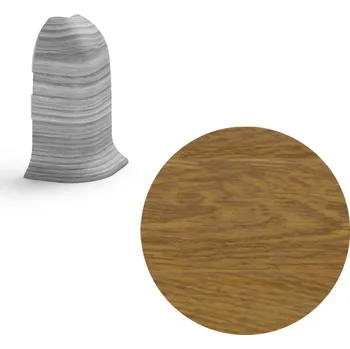 SALAG AP28 vnější růžek k soklové liště NGF56, PVC Carlo, 56 mm, 1 ks