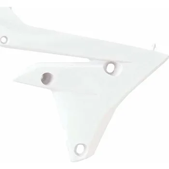 spodní díl spoileru chladiče Yamaha, RTECH (bílý) YAMAHA WR 450 F 2016-2018