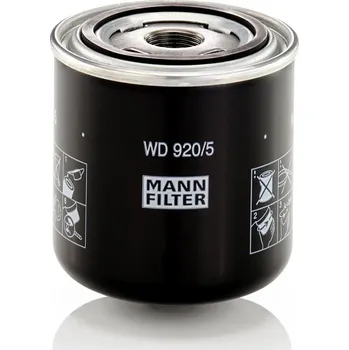 Hydraulický filtr Filtr, pracovní hydraulika MANN-FILTER WD 920/5