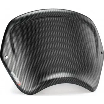 Plexi štít PUIG FRONTAL PLATE 3702C karbonový vzhled 3702C