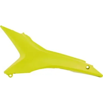 boční kryty vzduchového filtru Honda, RTECH (neon žluté, pár) HONDA CRF 450 R 2013-2016