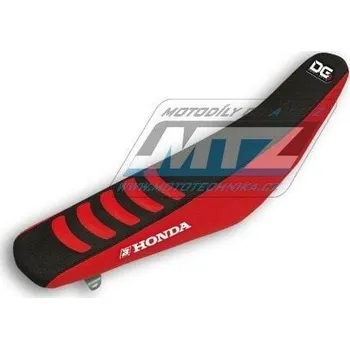 Moto sedlo Potah sedla Honda CRF250R / 04-09 + CRF250X / 04-19 + CRF450X / 04-16 - barva černo-červená - typ potahu DG3 HONDA CRF 450 X 2004-2017